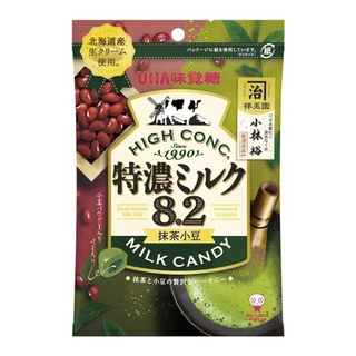 [HSD 7/2025] Kẹo sữa đậu đỏ matcha UHA Tokuno 70g