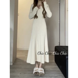 Chic Chic váy nữ Đầm Body Cho thời váy Stylish Trendy Dễ thương Hàn Phong WLQ23B0G2V 45Z231109