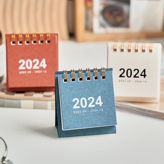 Lịch Năm 2024 mini Để Bàn Thiết Kế Sáng Tạo