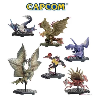 Mô Hình Nhân Vật CAPCOM Monster Hunter Plus Vol.24 Days Dragon Spinosaurus Màu Đen