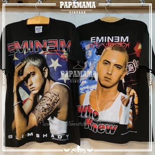 [Eminem] Who Knew the White Rapper m & m Tshirt / Baju Microfiber Jersi / Áo thun Jersey