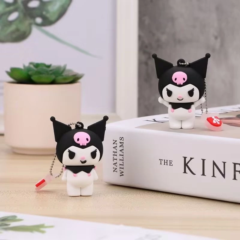 Hoạt Hình Ổ Đĩa usb 2.0 1gb 2gb 4gb 8gb 16gb 32gb 64gb 128gb Tốc Độ Cao Hình kuromi