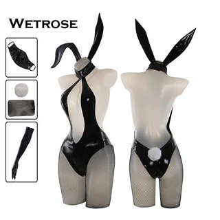 [Wetrose] Gấu Halloween Panda Konata-chan Bunny Girl Cosplay Costume Cos Suit Anime Game Bộ Đồ Nữ Trang Phục Trơn Bộ Cosplay Costume Cosplay