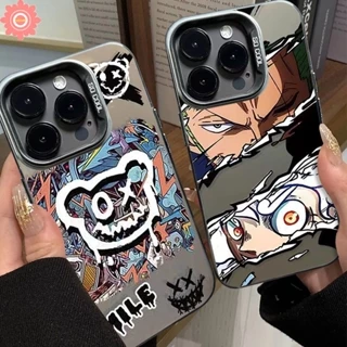 Ốp Điện Thoại Hình Luffy Zoro One Piece Cho IPhone 11 14 15 12 13 Pro Max XR 7Plus 8 7 Plus XS X Max SE 2020