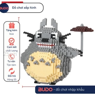 Lắp ráp đồ chơi nanoblock đồ chơi mô hình lắp ráp Bộ Đồ Chơi Lắp Ráp Hình  Totoro Cỡ Lớn Cho Bé