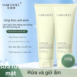 Amono Sữa Rửa Mặt Làm Sạch Sâu Dưỡng Ẩm Không Gây Kích Ứng 100g