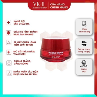 Kem Nâng Cơ - Chống Lão Hoá - Dưỡng Trắng Da VKII hũ 35gr