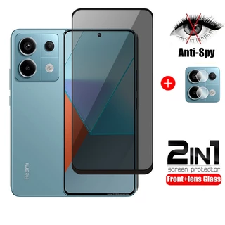 Kính Cường Lực 2 Trong 1 Chống Nhìn Trộm Cho Redmi Note 13 pro Plus 4G 5G 2023 Note13 Note13pro