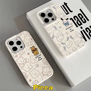 Ốp Điện Thoại Mềm Hình Gấu pooh Cho iphone 11 13 14 15 12 pro max 7plus xs max 15 8 7 6 6splus se 2020 xr x