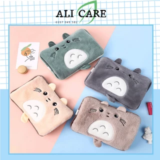 Túi chườm nóng sạc điện tự ngắt hình Totoro, túi sưởi nóng lạnh giảm ê buốt chân tay, đau bụng kinh