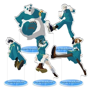 Mô hình Standee Anime Jujutsu Kaisen Zenin Maki Gojo Satoru Panda Sukuna Acrylic Phụ kiện trang trí để bàn góc học tập