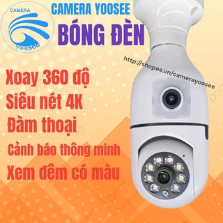 Camera IP YooSee 2 mắt đui Bóng đèn thế hệ mới siêu nét