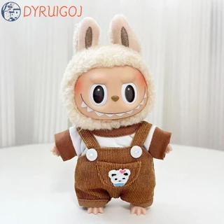 Quần Áo Búp Bê Labubu Bằng Vải Cotton 15cm Phối Màu Dễ Thương