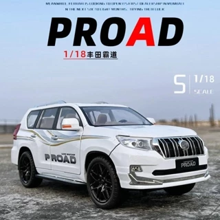 👉HÀNG CÓ SẴN👈1/18 mô hình xe ô tô kim loại mô phỏng Toyota Prado