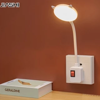 JIASHI Đèn LED Đọc Sách Để Bàn Tiện Dụng Chất Lượng Cao