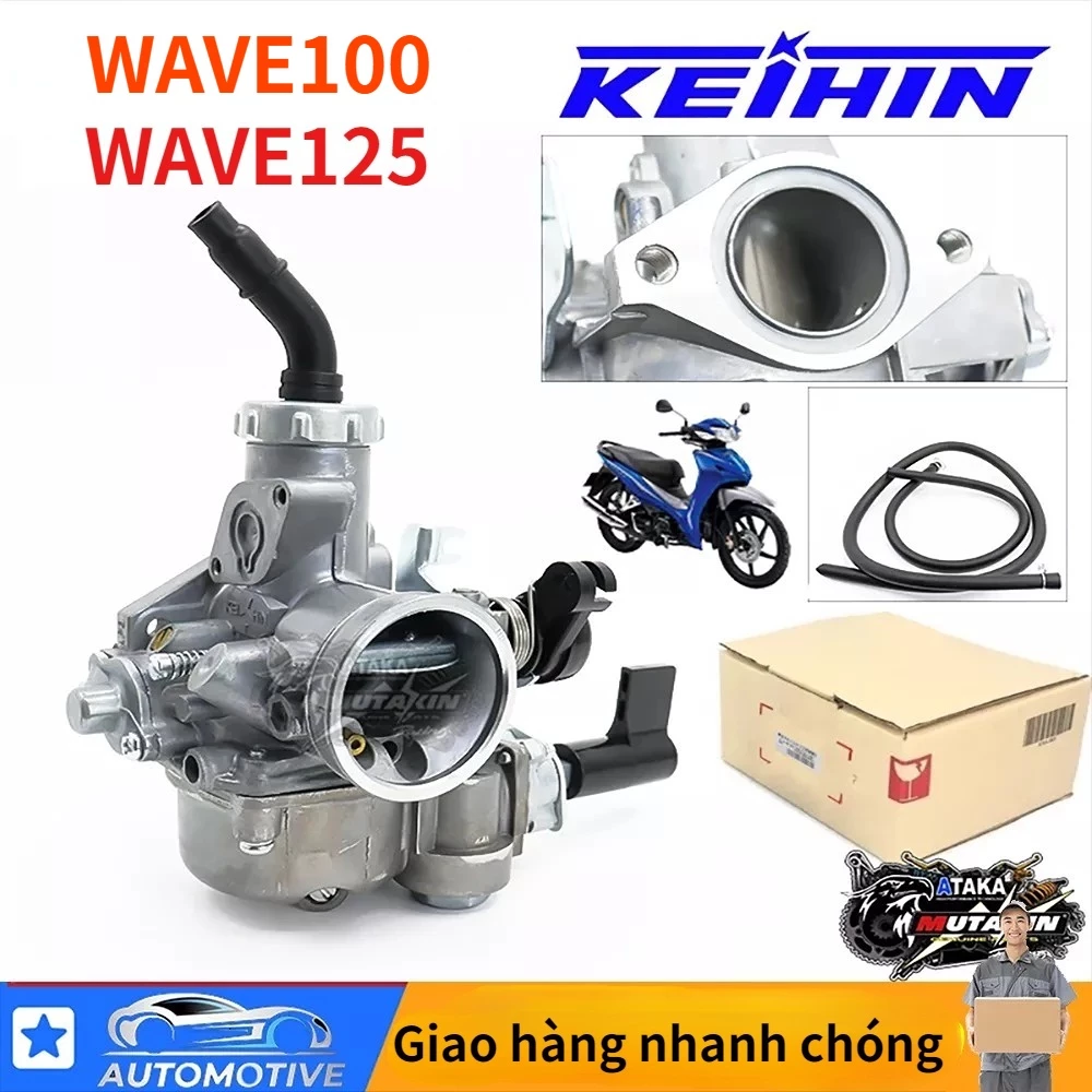 Honda carburetor WAVE125 Dream Cars và thu hồi khí, WAVE125/WAVE100 Wave - Bình nhiên liệu xe máy Mơ Thái -