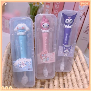 Sanrio Bàn Chải Đánh Răng Bằng Silicon Mềm Mại Họa Tiết Hoạt Hình anime Xinh Xắn