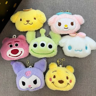 Mini Sanrio Móc Khóa Kuromi Giai Điệu Túi Mặt Dây Chuyền Đồ Chơi Sang Trọng Cho Trẻ Em Búp Bê Sự Kiện