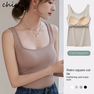 Áo bra 2 Trong 1 100% cotton Phong Cách Nhật Bản Cho Nữ