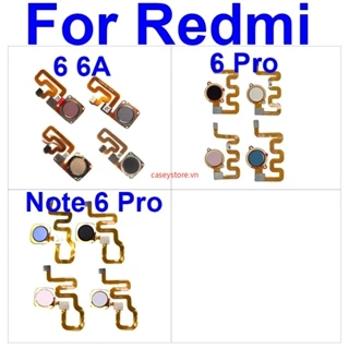 Nút home Cảm Biến Vân Tay Cho xiaomi redmi note 6 6a pro