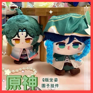 Búp Bê Nhồi Bông 10cm Hình Nhân Vật Hoạt Hình genshin Vamouche kamisato ayato Ventti xiao cyno Tennari layla nahida plushie