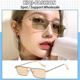 (KIQI-FASHION) COD Kính Mát Gọng Kim Loại Nhiều Màu Sắc Thời Trang