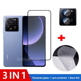 Kính Cường Lực 3 Trong 1 Bảo Vệ Toàn Màn Hình Cho xiaomi 13t pro 14 13t 13 ultra lite 12 12t pro