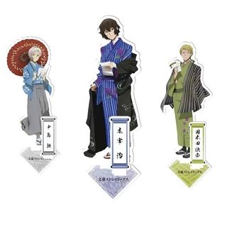 Mô hình Standee Hot Anime Bungo Stray Dogs Acrylic Dazai Chuuya Atsushi Nakajima Phụ kiện trang trí để bàn góc học tập