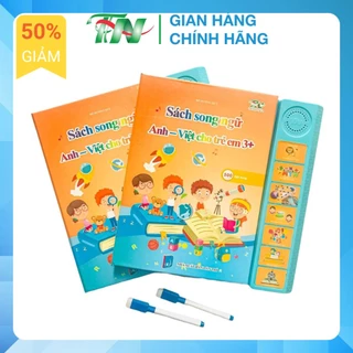 Sách Song Ngữ Anh - Việt Cho Trẻ Em 3+ ( Phiên bản mới 28 trang)