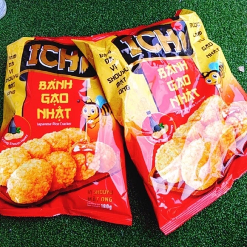 Bánh Gạo Nhật Ichi Vị Mật Ong Gói 100g - 180g