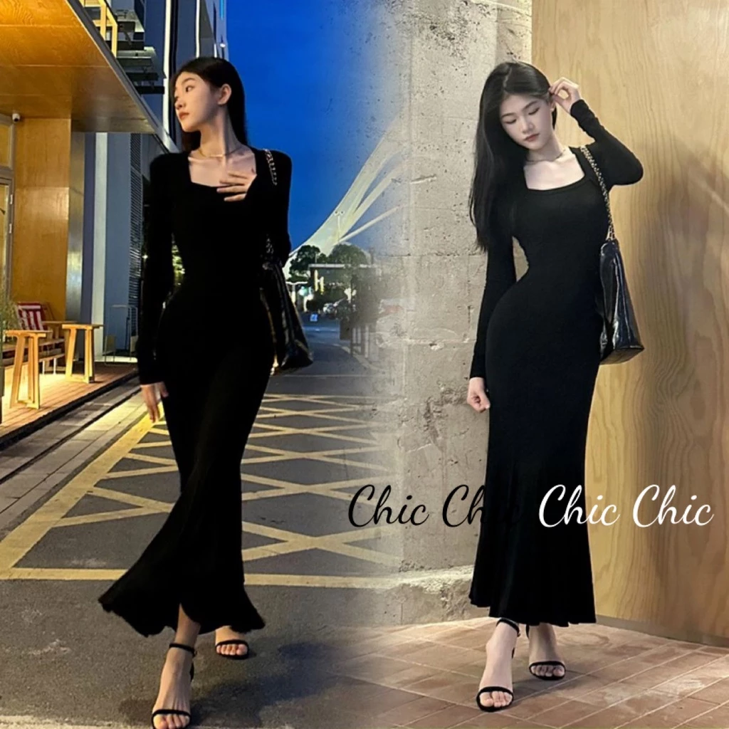 Chic Chic váy nữ Đầm Body Cho thời váy Thể thao Minimalist Trendy Fashion WLQ24101JW 1Z240103