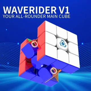 !Mới! Mới! Khối Rubik HaiTun Waveriver V1 Cá Heo 3x3x3 Tốc Độ Chuyên Nghiệp