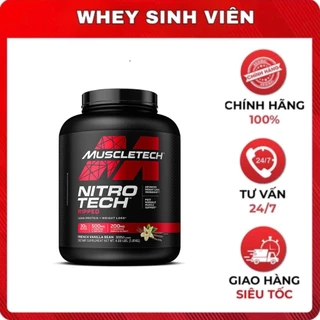 [Chính hãng] Sữa tăng cơ siết mỡ MuscleTech Nitrotech Ripped 4lbs (1.8kg) nhập khẩu chính hãng USA