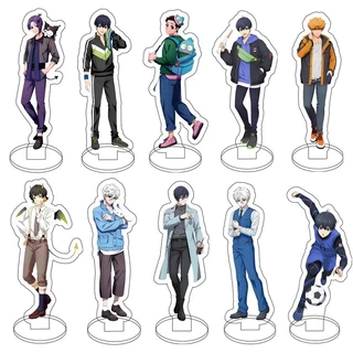 Mô hình Standee Anime Figure Blue Lock Cosplay Isagi Chigiri Bachira Nagi 14 Phụ kiện trang trí để bàn góc học tập