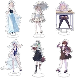 Mô hình Standee Anime Genshin Impact Noelle Acrylic Game nbkv Barbara Eula Phụ kiện trang trí để bàn góc học tập