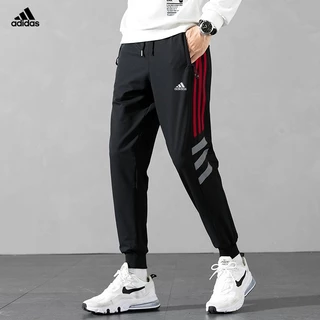 [M-5xl] Adidas100% Quần Jogger nam Ice Silk chính hãng Quần Jogger khô nhanh cỡ lớn Quần thường ngày