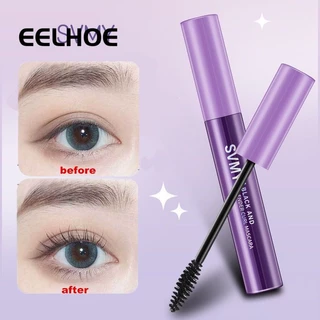 EELHOE Svmy Mascara kéo dài mi cong nhanh khô Kem không gây chóng mặt Dài dày Không trang điểm Chính hãng Không thấm nước Chống mồ hôi Lâu trôi Trang điểm kéo dài cho vẻ đẹp mắt