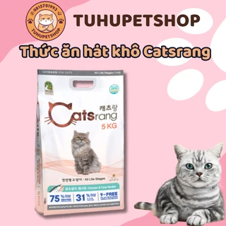 Hạt thức ăn khô Catsrang giàu dinh dưỡng cho mèo mọi lứa tuổi (bao 5kg)