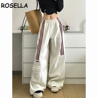 Rosella quần ống rộng Quần Túi Hộp Fashion fashionable cổ xưa Thông thường WGK2390VR2 44Z231101