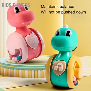 Kids Fitness Bé Wobbler Đồ Chơi Khủng Long Phát Triển Cảm Giác Giáo Dục Dễ Thương Huấn Luyện Cân Bằng Đầu Học Tập Lắc Lư Động Vật