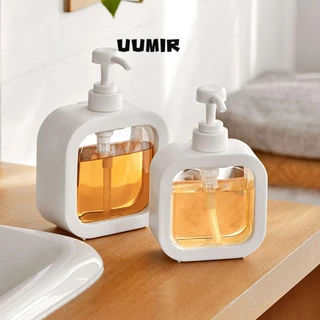 UUMIR Bình Đựng Xà Phòng Rửa Tay 300 / 500ML Bằng Nhựa Tiện Dụng