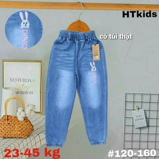 QUẦN JEANS  BÒ DÀI HỌC SINH BÉ GÁI SIZE ĐẠI  20_50KG