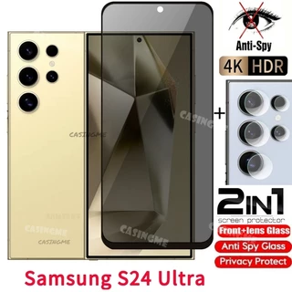 Kính Cường Lực 5G Chống Nhìn Trộm Bảo Vệ Màn Hình Samsung S24 Ultra 2024 Samsung Galaxy S24Ultra S24 24S SamsungS24Ultra S 24 Plus + Ultra