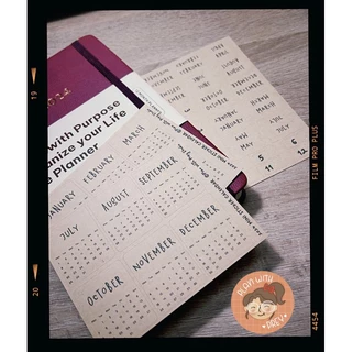 Sticker lịch 2024 và tag trang trí sổ, Bullet Journal, Planner | Design by Plan With Prey Studio