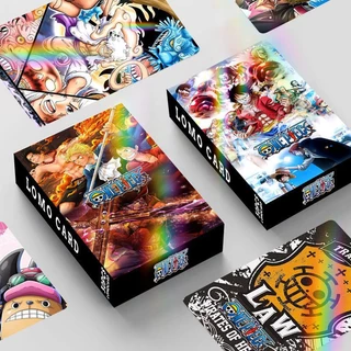 ONE PIECE Laser Flash Lomo Card Photocard 30 chiếc / hộp