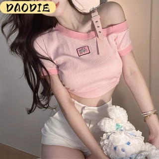 DAODIE  áo phông áo thun nữ croptop baby tee Thời trang hàn quốc  Comfortable Unique Thoải mái Trendy A99J7KY 36Z230909