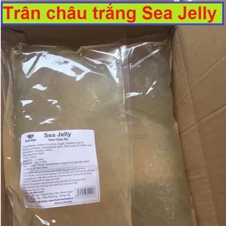 Trân châu 3Q trắng - đen Minh Hạnh Sea Jelly - giòn túi 2kg dùng cho trà sữa, trà chanh, trà hoa quả, chè