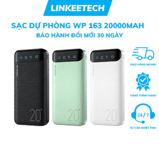 Pin Sạc Dự Phòng 20000mAh  2 Output USB 2 Input Micro Type-C - Hỗ Trợ Sạc Nhanh  TECHZONE MALL