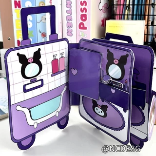 SANRIO Kuromi Đồ Chơi Cuốn Sách Hoạt Hình Thủ Công Tự Làm Cho Bé sách kuromi sách tự làm đồ chơi đồ chơi blackpink cho trẻ em đồ chơi cho bé đồ chơi cho bé gái đồ chơi giấy kuromi đồ chơi tự làm đồ chơi sách thủ công sách đồ chơi sách tự làm thủ công đồ