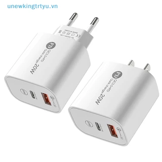 Unewtyu Đầu Sạc Nhanh pd 20w usb 3.0 tyep-c Cho Điện Thoại vn